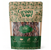 Green Woof Natural Beef Hide Braids for Dogs (6") – Long Lasting Rawhide Alternative