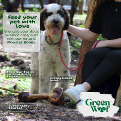 Green Woof Monster Bone
