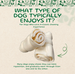 Green Woof Beef Cheek Rolls for Dogs